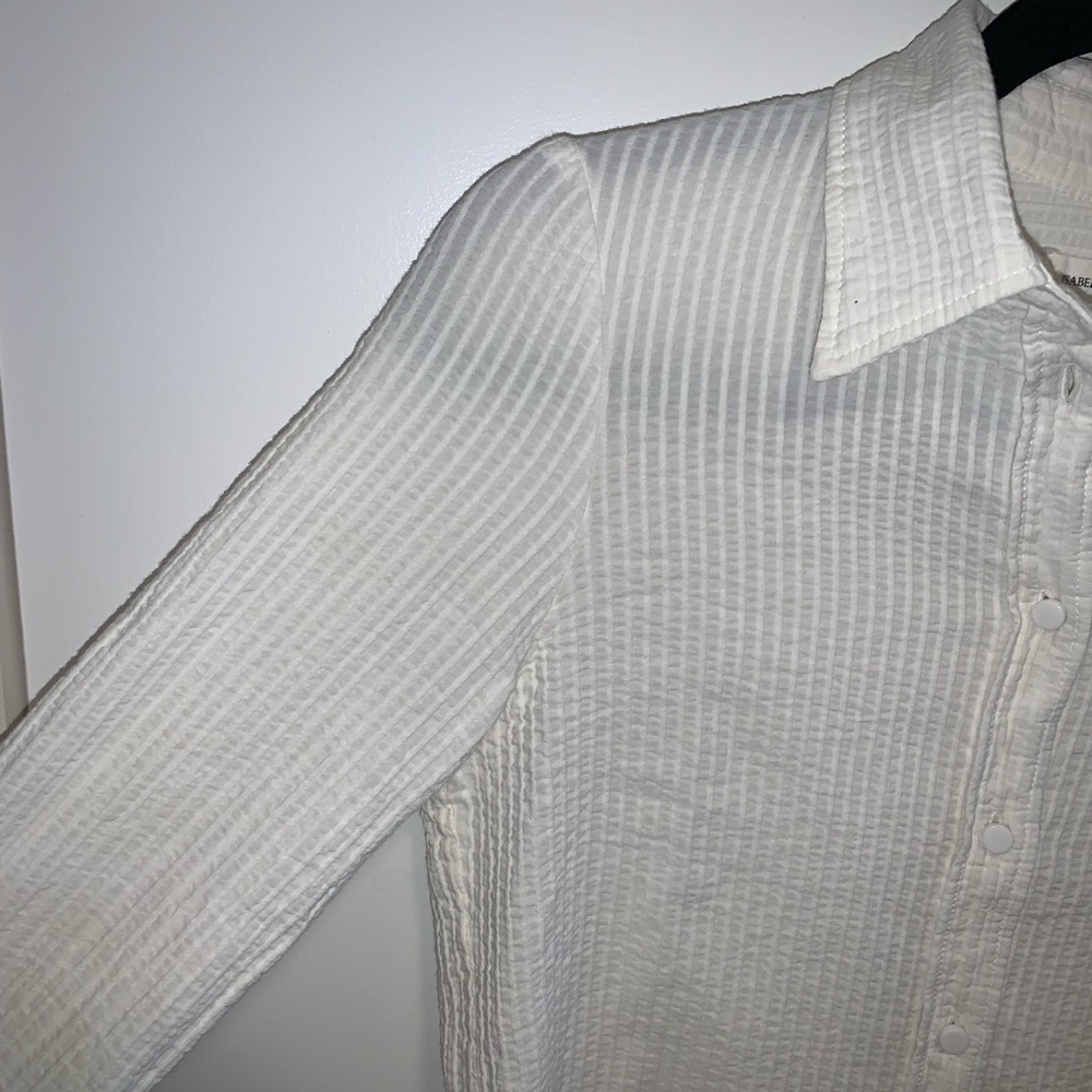 Isabel Marant White Button Down Shirt - Picture 5 of 10